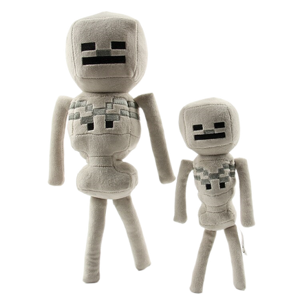 Minecraft Skeleton Collectible Plush Toy The Plushie Guy